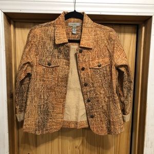 Beautiful jacket in earth tone colors